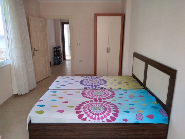 Трехкомнатная квартира в 250 метрах от моря в районе Махмутлара, 120 м2 - Ракурс 21