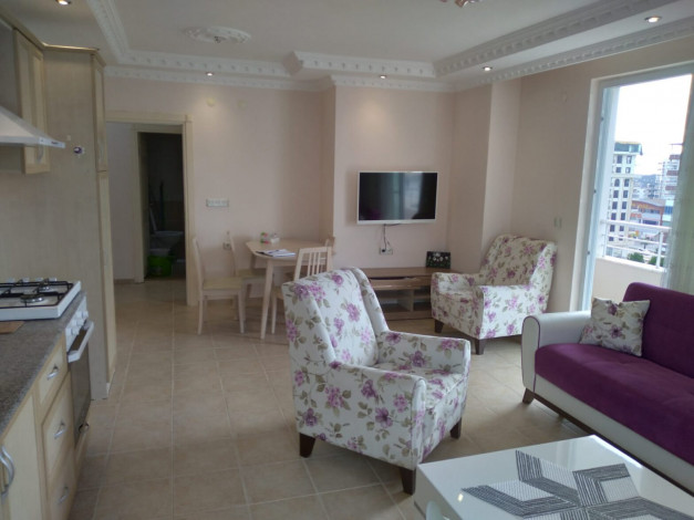 Трехкомнатная квартира в 250 метрах от моря в районе Махмутлара, 120 м2 - Ракурс 22