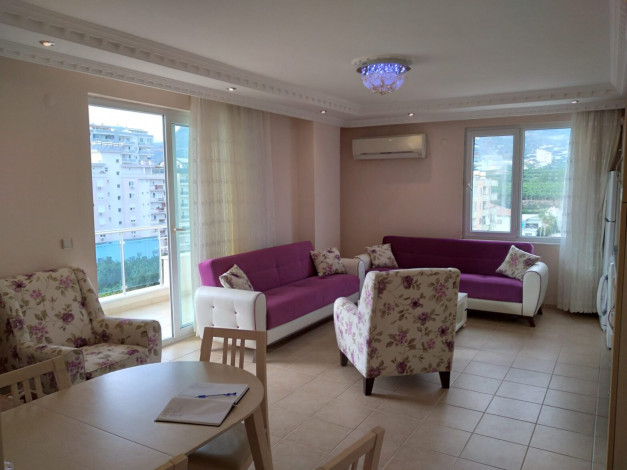 Трехкомнатная квартира в 250 метрах от моря в районе Махмутлара, 120 м2 - Ракурс 27