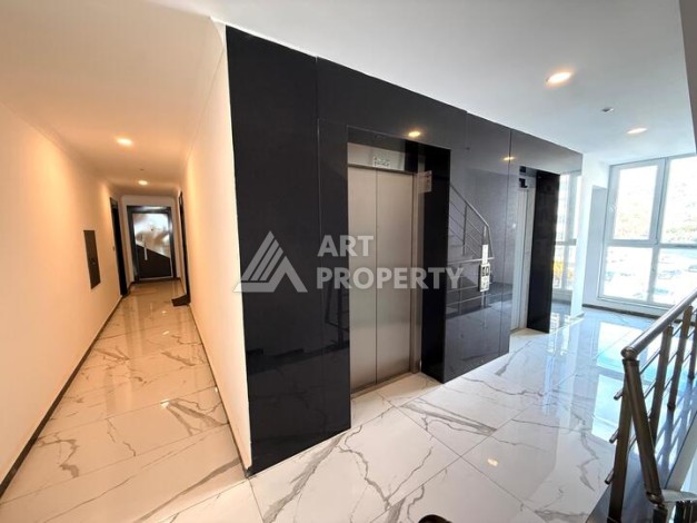 Квартира 1+1 в новом комплексе 2024 года в Махмутларе, 55 м², 700 метров до моря - Ракурс 9