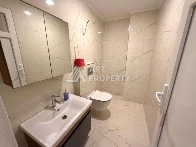 Квартира 1+1 в новом комплексе 2024 года в Махмутларе, 55 м², 700 метров до моря - Ракурс 15