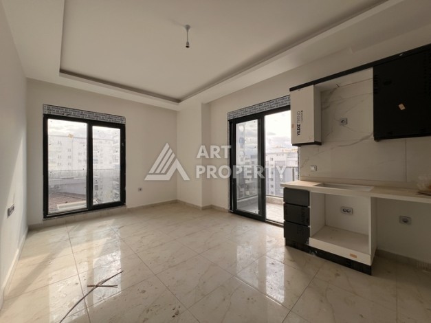 Квартира 1+1 с видом на море в Махмутларе, 57 м², дом 2025 года - Ракурс 9