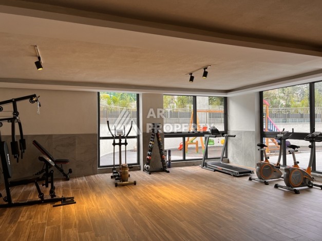 Квартира 1+1 с видом на море в Махмутларе, 57 м², дом 2025 года - Ракурс 20