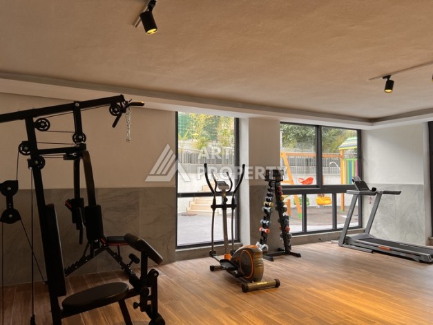 Квартира 1+1 с видом на море в Махмутларе, 57 м², дом 2025 года - Ракурс 21