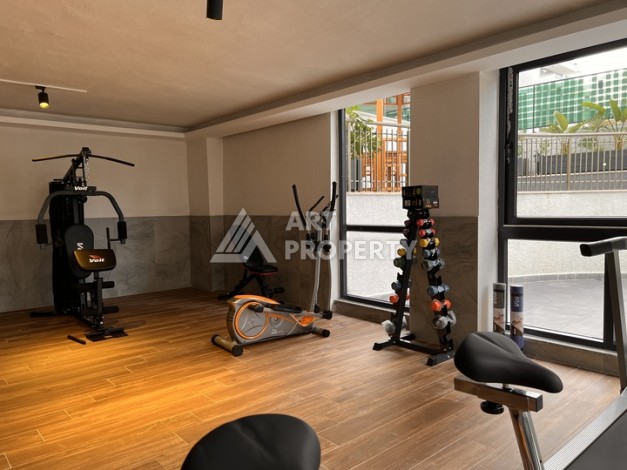 Квартира 1+1 с видом на море в Махмутларе, 57 м², дом 2025 года - Ракурс 23