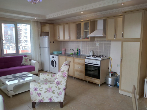 Трехкомнатная квартира в 250 метрах от моря в районе Махмутлара, 120 м2 - Ракурс 39