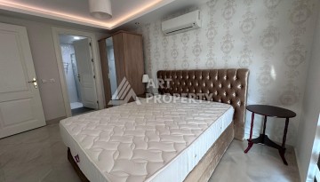 Квартира 2+1 на первой линии в районе Оба, 115 м², прямой вид на море и крепость - Ракурс 12