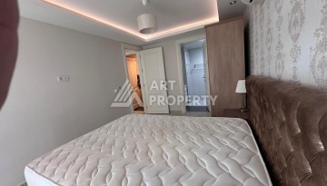 Квартира 2+1 на первой линии в районе Оба, 115 м², прямой вид на море и крепость - Ракурс 14