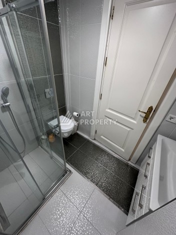 Квартира 2+1 на первой линии в районе Оба, 115 м², прямой вид на море и крепость - Ракурс 19