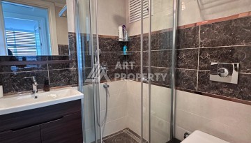 Квартира 2+1 на первой линии в районе Оба, 115 м², прямой вид на море и крепость - Ракурс 24