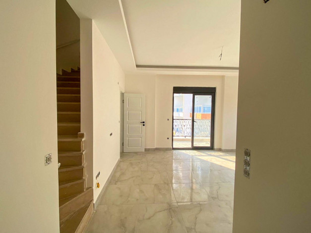 Трехкомнатная квартира в новом доме в 350 метрах от моря в Махмутлар, 110 м2 - Ракурс 13