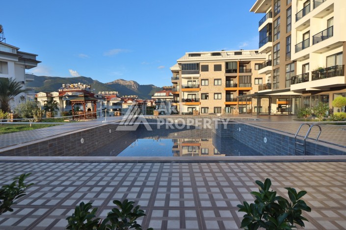 Меблированная квартира 1+1 в районе Оба, 45 кв.м. - Ракурс 1