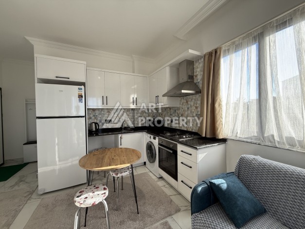 Меблированная квартира 1+1 в районе Оба, 45 кв.м. - Ракурс 12