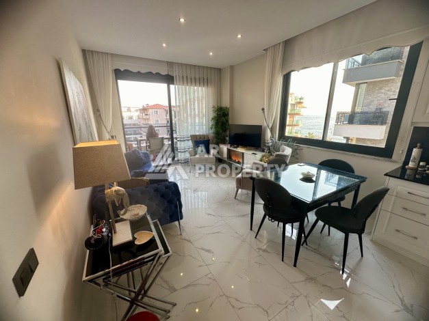 Квартира 2+1 у моря для ВНЖ и гражданства, 100 кв.м. Оба, Алания - Ракурс 45