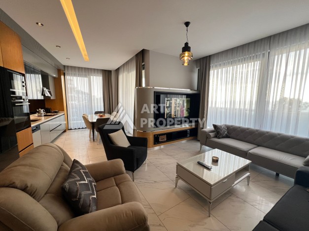 Квартира 2+1 с прямым видом на море. 105 кв.м. Каргыджак, Алания - Ракурс 18