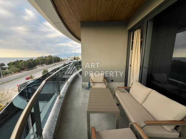 Квартира 2+1 с прямым видом на море. 105 кв.м. Каргыджак, Алания - Ракурс 20