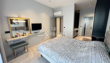 Квартира 2+1 с прямым видом на море. 105 кв.м. Каргыджак, Алания - Ракурс 29