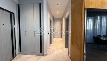 Квартира 2+1 с прямым видом на море. 105 кв.м. Каргыджак, Алания - Ракурс 31