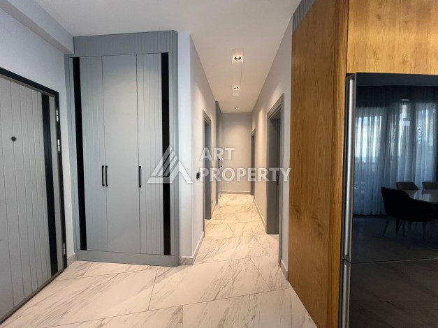 Квартира 2+1 с прямым видом на море. 105 кв.м. Каргыджак, Алания - Ракурс 30