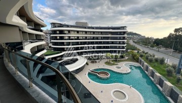 Квартира 2+1 с прямым видом на море. 105 кв.м. Каргыджак, Алания - Ракурс 33