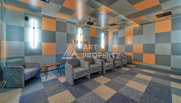 Большая квартира 2+1 с видом на море, 130 кв.м. Каргыджак, Алания - Ракурс 11