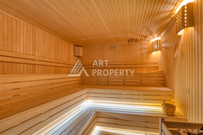 Большая квартира 2+1 с видом на море, 130 кв.м. Каргыджак, Алания - Ракурс 12