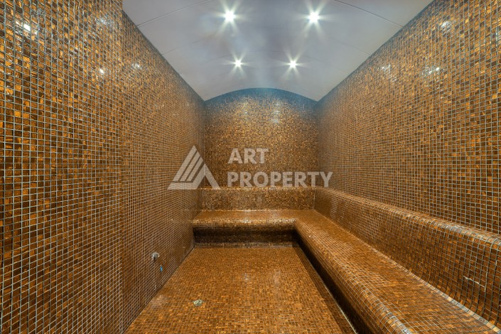 Большая квартира 2+1 с видом на море, 130 кв.м. Каргыджак, Алания - Ракурс 14