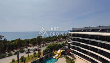 Большая квартира 2+1 с видом на море, 130 кв.м. Каргыджак, Алания - Ракурс 20