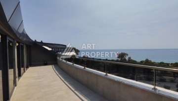 Большая квартира 2+1 с видом на море, 130 кв.м. Каргыджак, Алания - Ракурс 21