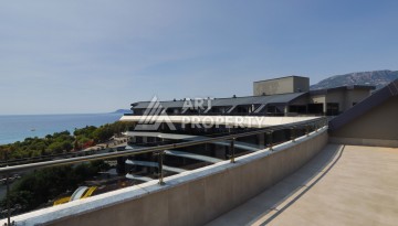 Большая квартира 2+1 с видом на море, 130 кв.м. Каргыджак, Алания - Ракурс 22