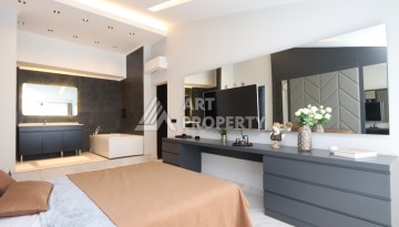 Большая квартира 2+1 с видом на море, 130 кв.м. Каргыджак, Алания - Ракурс 29