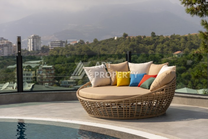 Квартиры 1+1, садовые дуплексы и пентхаусы 2+1 и 3+1 в Кестеле, недвижимость элит класса - Ракурс 10