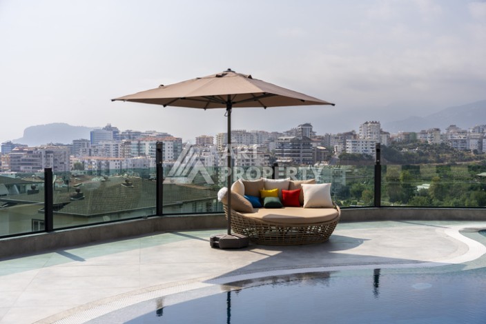 Квартиры 1+1, садовые дуплексы и пентхаусы 2+1 и 3+1 в Кестеле, недвижимость элит класса - Ракурс 13