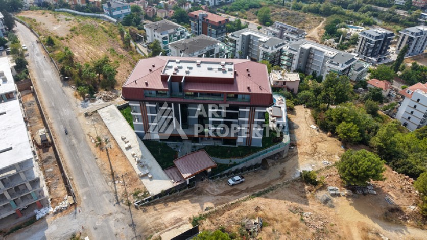 Квартиры 1+1, садовые дуплексы и пентхаусы 2+1 и 3+1 в Кестеле, недвижимость элит класса - Ракурс 15