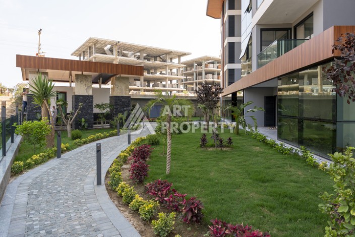 Квартиры 1+1, садовые дуплексы и пентхаусы 2+1 и 3+1 в Кестеле, недвижимость элит класса - Ракурс 16