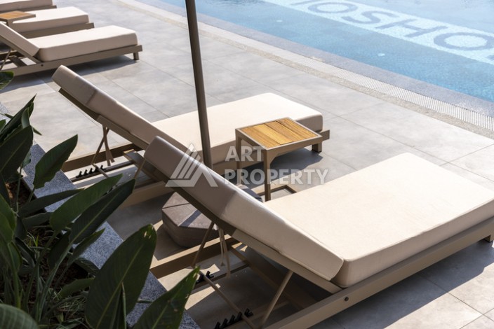 Квартиры 1+1, садовые дуплексы и пентхаусы 2+1 и 3+1 в Кестеле, недвижимость элит класса - Ракурс 18