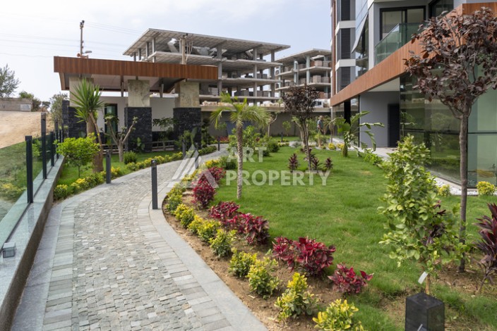 Квартиры 1+1, садовые дуплексы и пентхаусы 2+1 и 3+1 в Кестеле, недвижимость элит класса - Ракурс 19