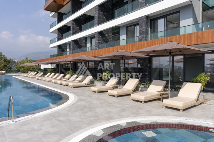 Квартиры 1+1, садовые дуплексы и пентхаусы 2+1 и 3+1 в Кестеле, недвижимость элит класса - Ракурс 24