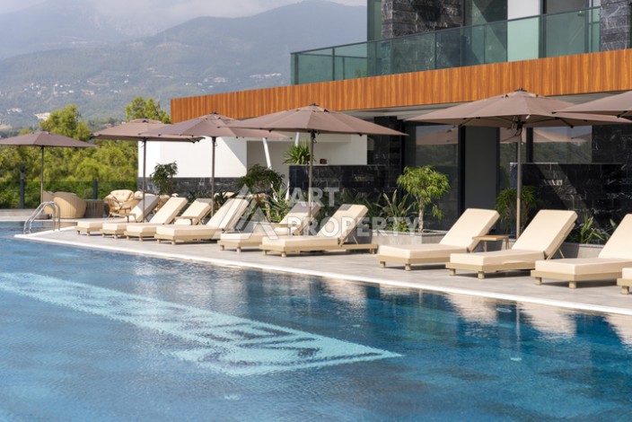 Квартиры 1+1, садовые дуплексы и пентхаусы 2+1 и 3+1 в Кестеле, недвижимость элит класса - Ракурс 28