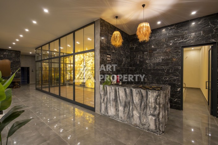 Квартиры 1+1, садовые дуплексы и пентхаусы 2+1 и 3+1 в Кестеле, недвижимость элит класса - Ракурс 46