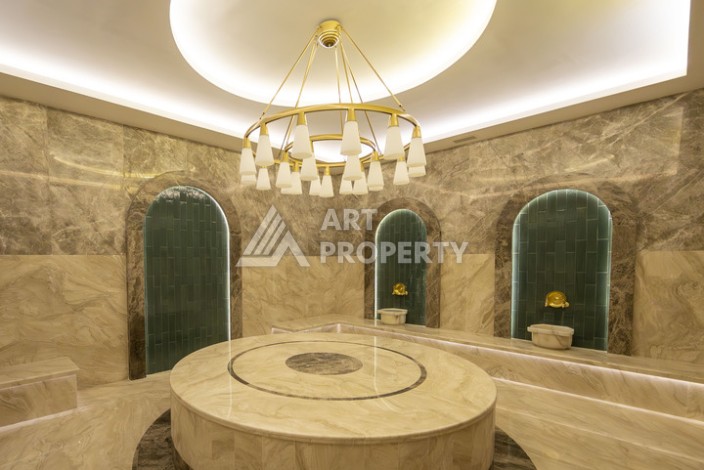 Квартиры 1+1, садовые дуплексы и пентхаусы 2+1 и 3+1 в Кестеле, недвижимость элит класса - Ракурс 54