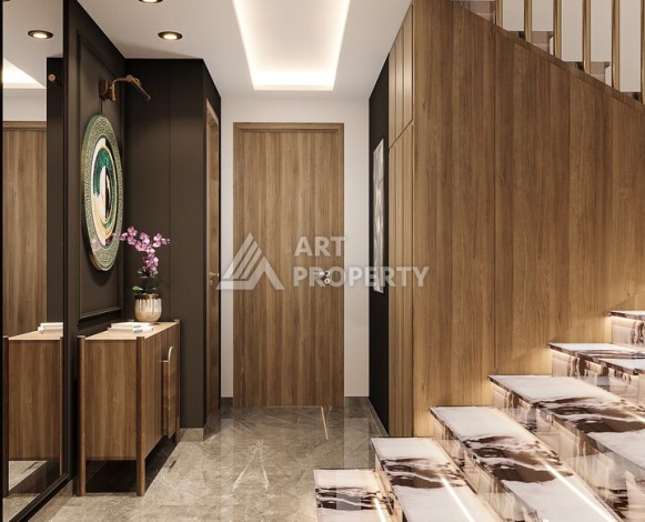 Квартиры 1+1, садовые дуплексы и пентхаусы 2+1 и 3+1 в Кестеле, недвижимость элит класса - Ракурс 66