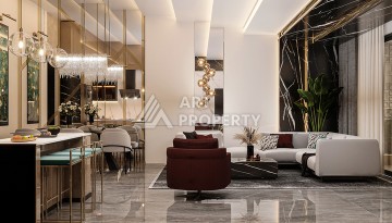 Квартиры 1+1, садовые дуплексы и пентхаусы 2+1 и 3+1 в Кестеле, недвижимость элит класса - Ракурс 73