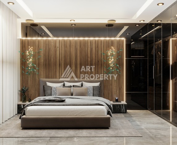 Квартиры 1+1, садовые дуплексы и пентхаусы 2+1 и 3+1 в Кестеле, недвижимость элит класса - Ракурс 73