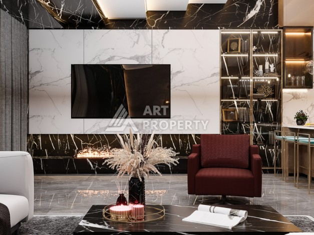 Квартиры 1+1, садовые дуплексы и пентхаусы 2+1 и 3+1 в Кестеле, недвижимость элит класса - Ракурс 74