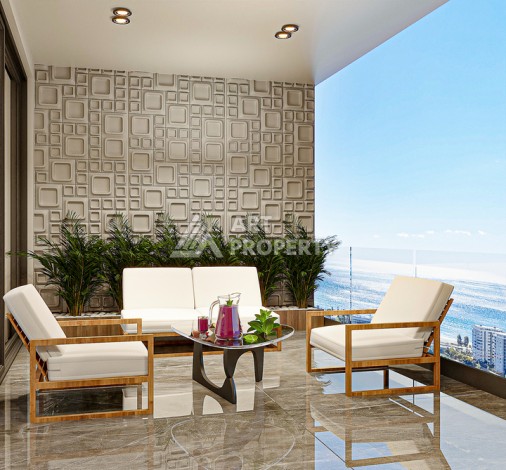 Квартиры 1+1, садовые дуплексы и пентхаусы 2+1 и 3+1 в Кестеле, недвижимость элит класса - Ракурс 84