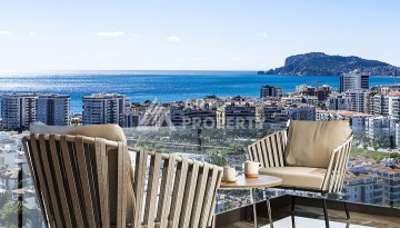 Квартиры 1+1, садовые дуплексы и пентхаусы 2+1 и 3+1 в Кестеле, недвижимость элит класса - Ракурс 87