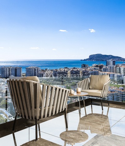 Квартиры 1+1, садовые дуплексы и пентхаусы 2+1 и 3+1 в Кестеле, недвижимость элит класса - Ракурс 86