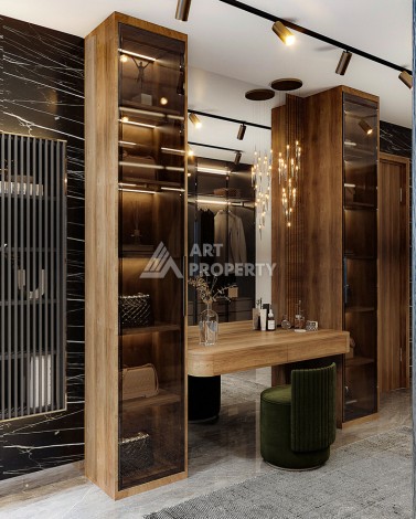 Квартиры 1+1, садовые дуплексы и пентхаусы 2+1 и 3+1 в Кестеле, недвижимость элит класса - Ракурс 88