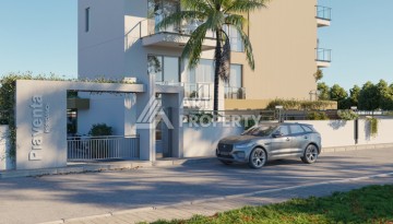 Квартиры 1+1 и дуплексы 2+1 и 3+1 в 200 метрах то моря в районе Кестель. - Ракурс 8